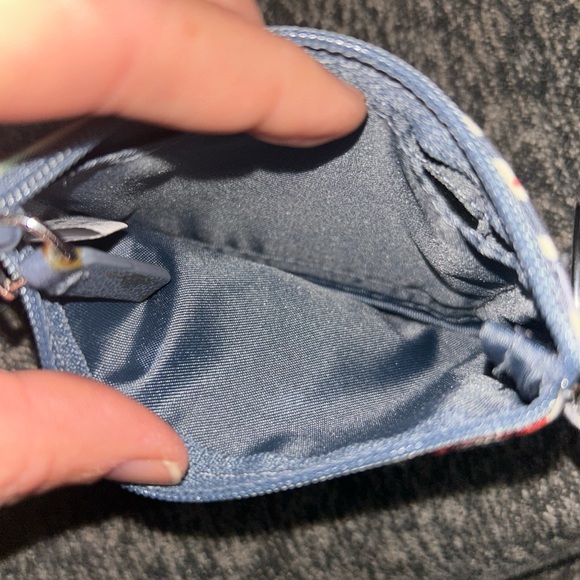 Vera Bradley Coin Purse Key Chain In Nomadic‎ Floral NWOT Spot For Id - Picture 3 of 5